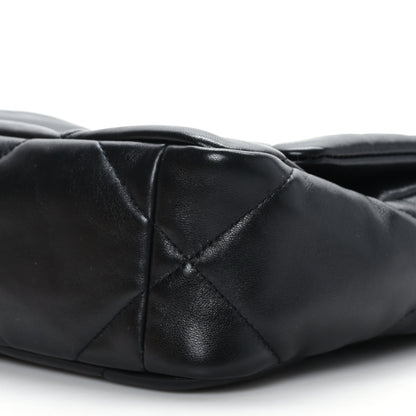 Chanel Lambskin Quilted Medium Chanel 19 Flap Black 8 of 9