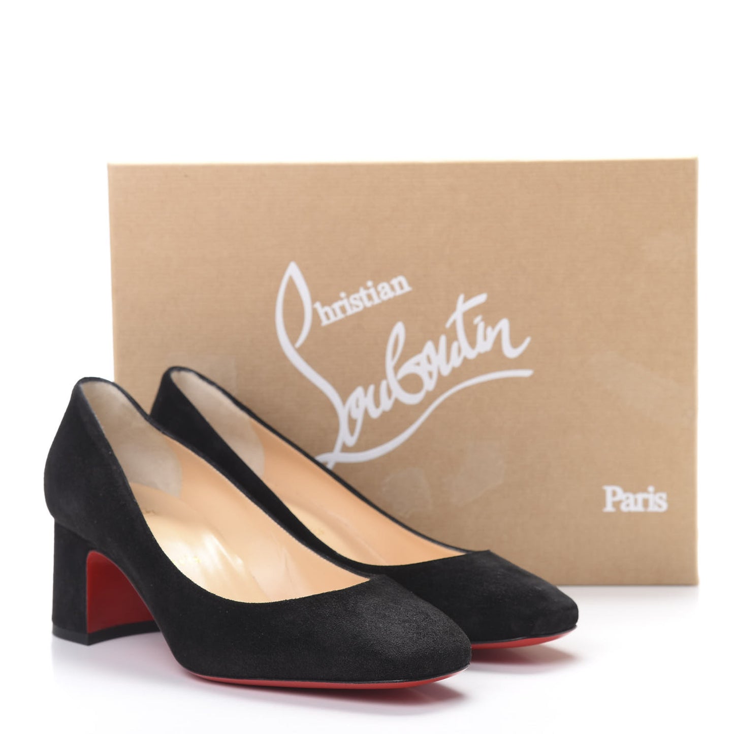 Veau Velours Donna Studs 55 Pumps 37 Black