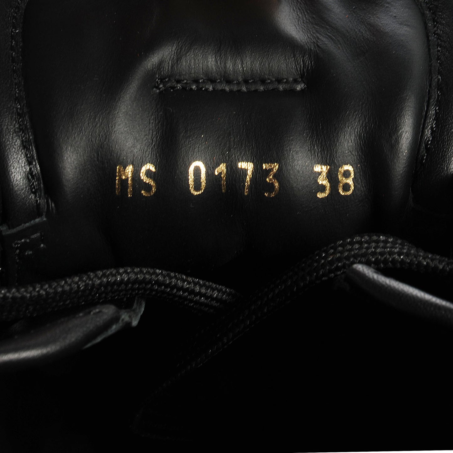 Calfskin Embossed Monogram Toucan Sneakers 38 Black