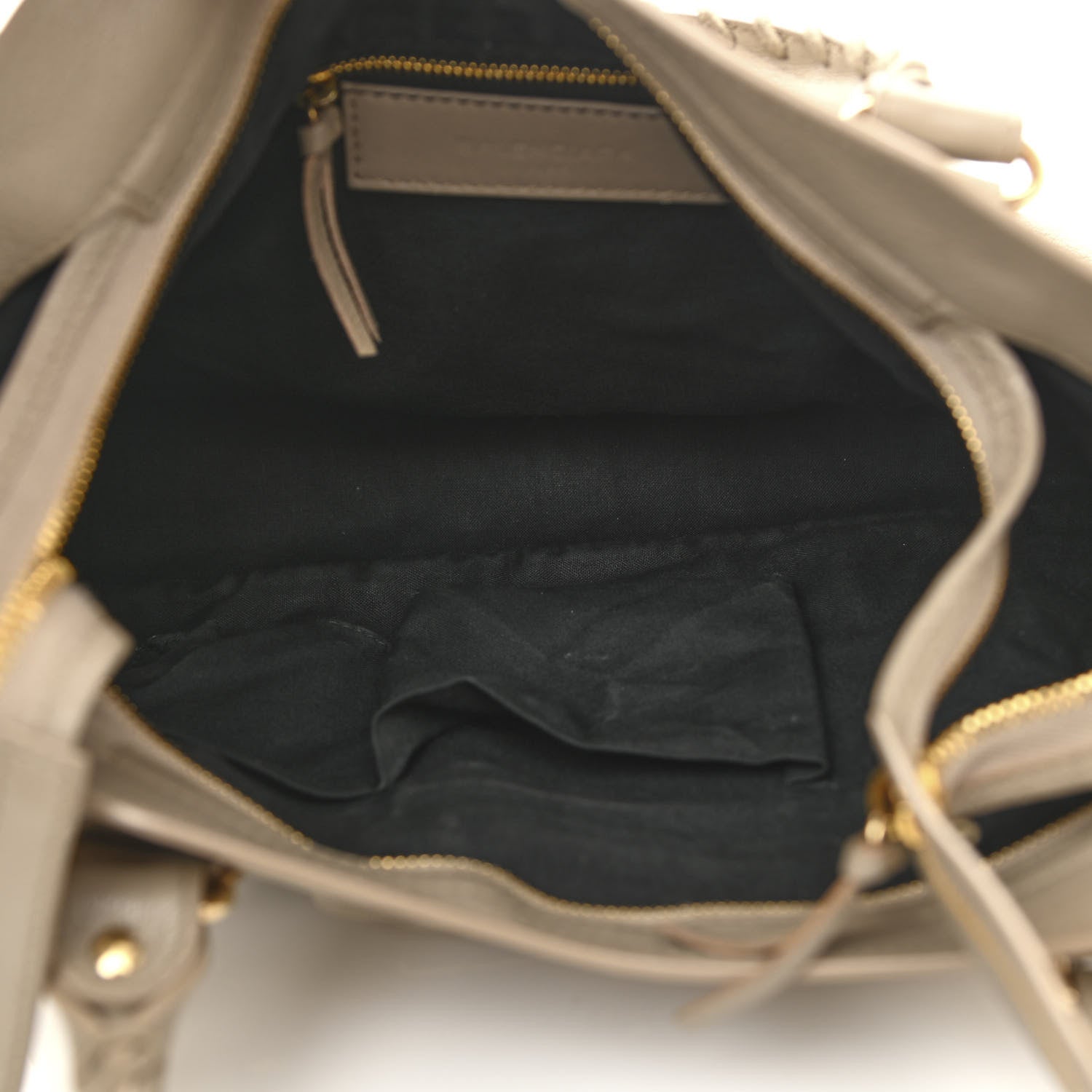 Balenciaga Chevre Gold Metallic Edge Hardware S City Beige Dune Argille 4 of 10