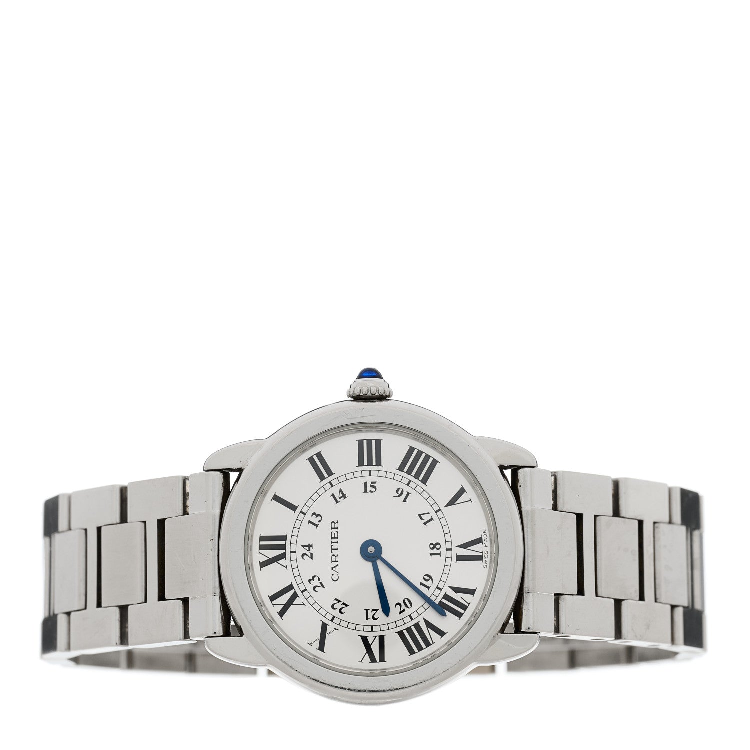 Cartier Stainless Steel 29mm Ronde Solo Quartz Watch 2 of 4
