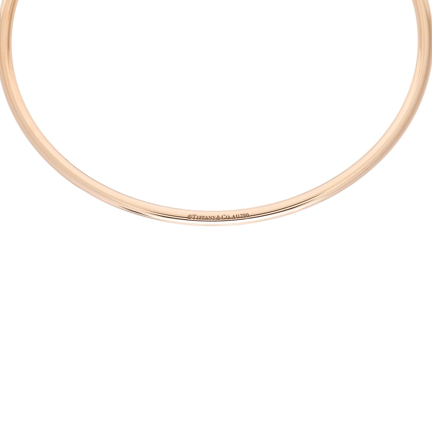 Tiffany 18K Rose Gold Pearl 8mm HardWear Ball Wire Bracelet 3 of 4