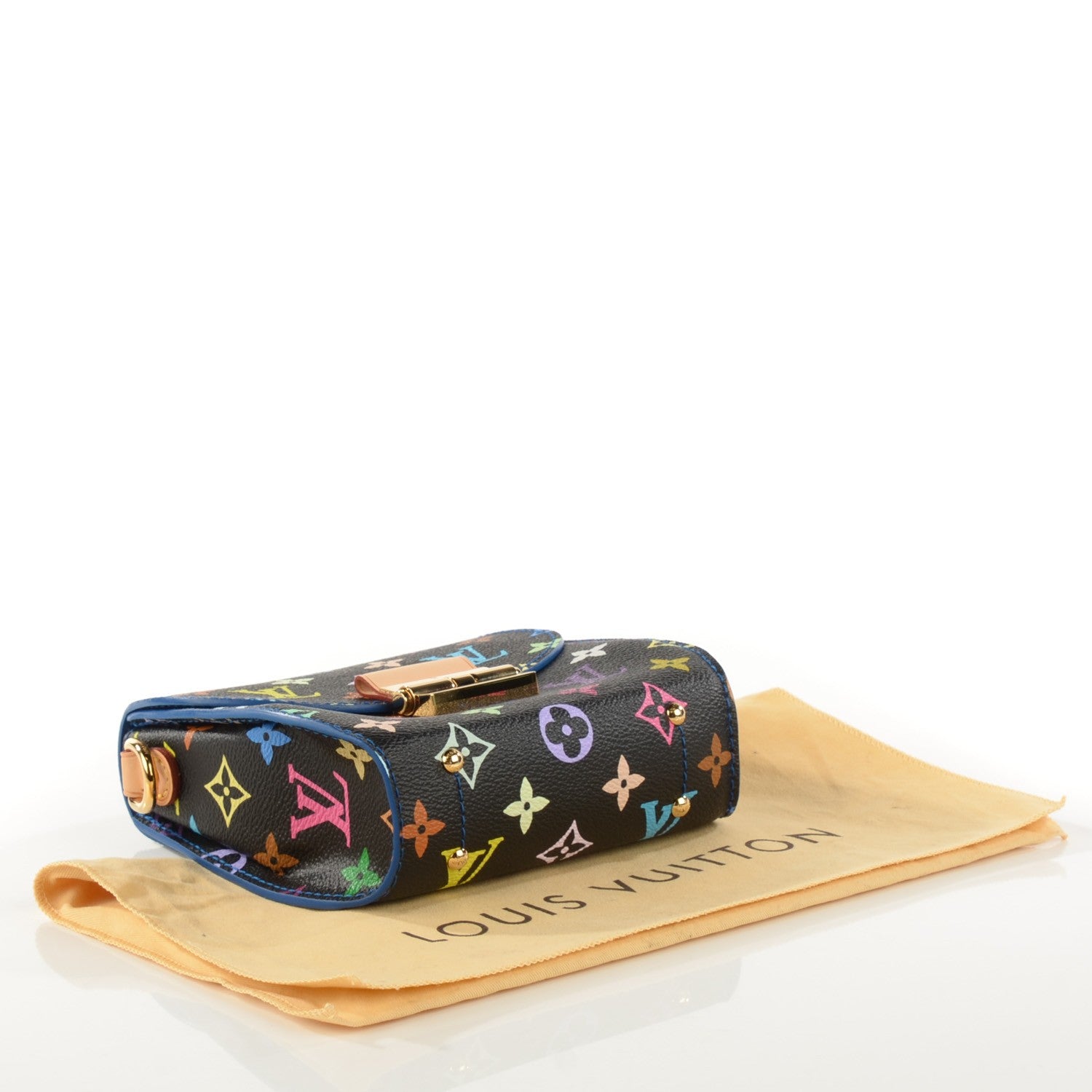 Louis Vuitton Monogram Multicolor Heartbreaker Black 4 of 7