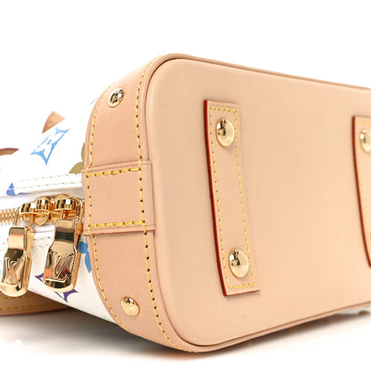 Louis Vuitton LV x TM Monogram Multicolor Alma BB White 8 of 9