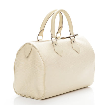 Louis Vuitton Epi Speedy 30 Ivory 3 of 7
