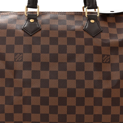 Louis Vuitton Damier Ebene Speedy 35 8 of 10