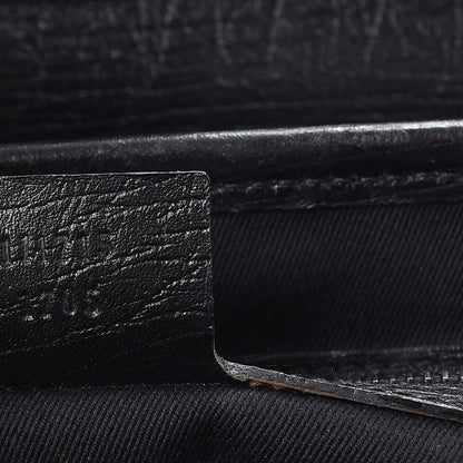 Gucci Monogram Bamboo Bullet Bag Black 7 of 12