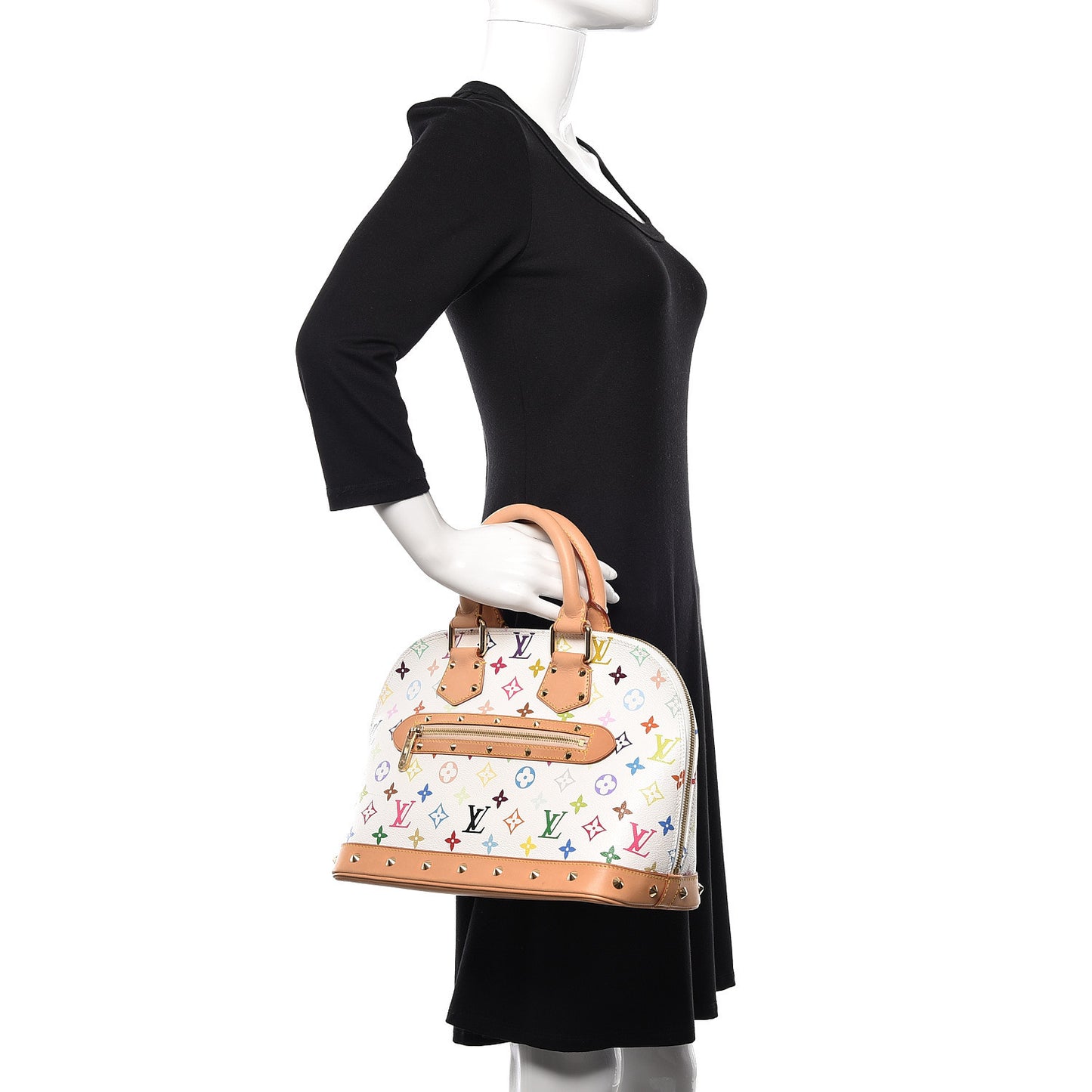 Monogram Multicolor Alma White
