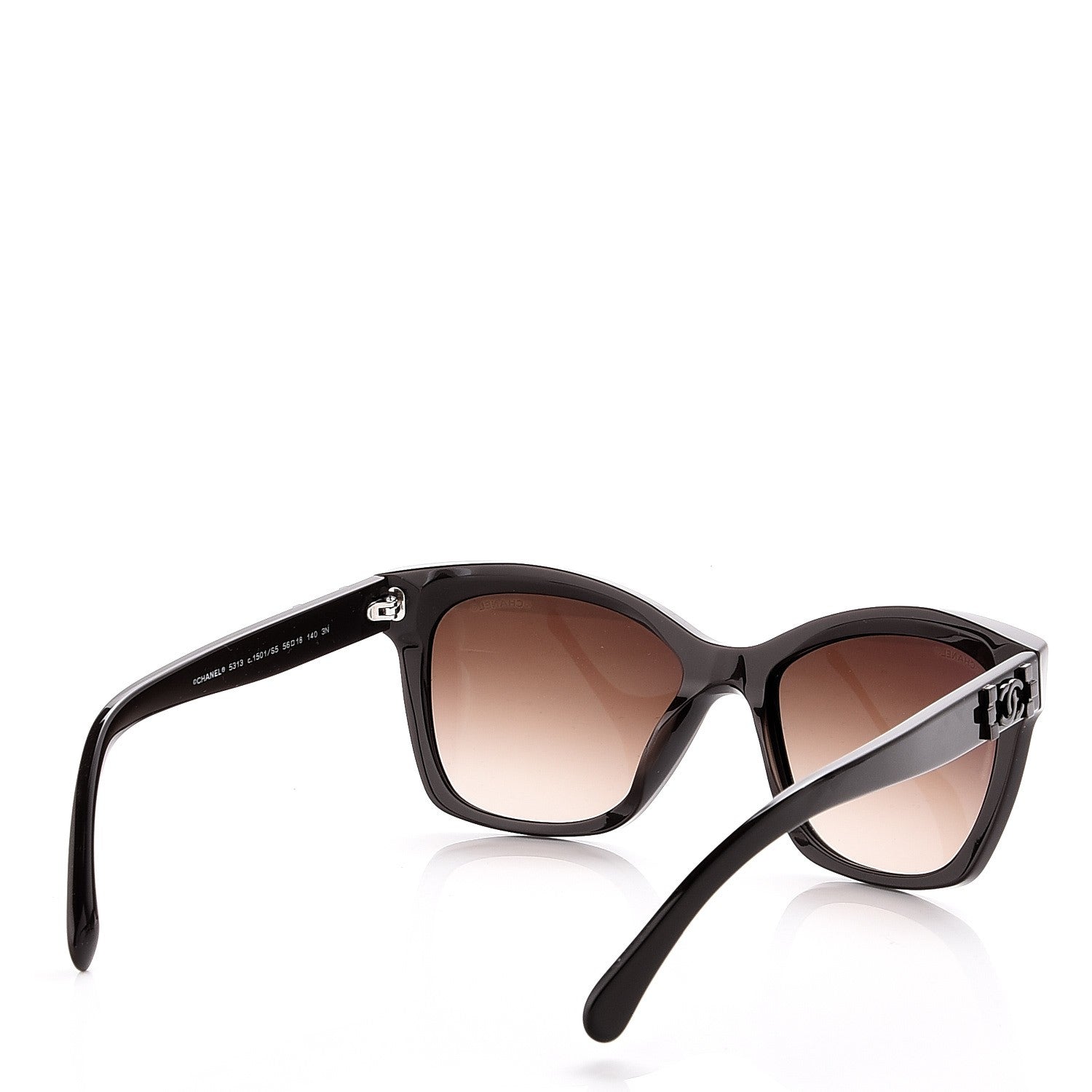 Chanel CC Butterfly Signature Sunglasses 5313 Brown 4 of 7