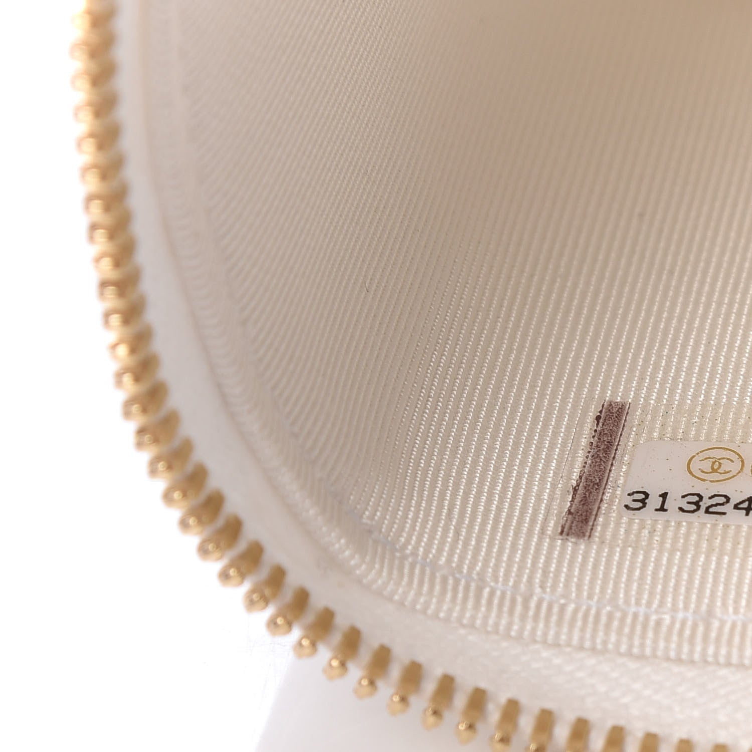 Chanel Lambskin Quilted My Chanel Lady Vanity Case With Chain White 7 of 10