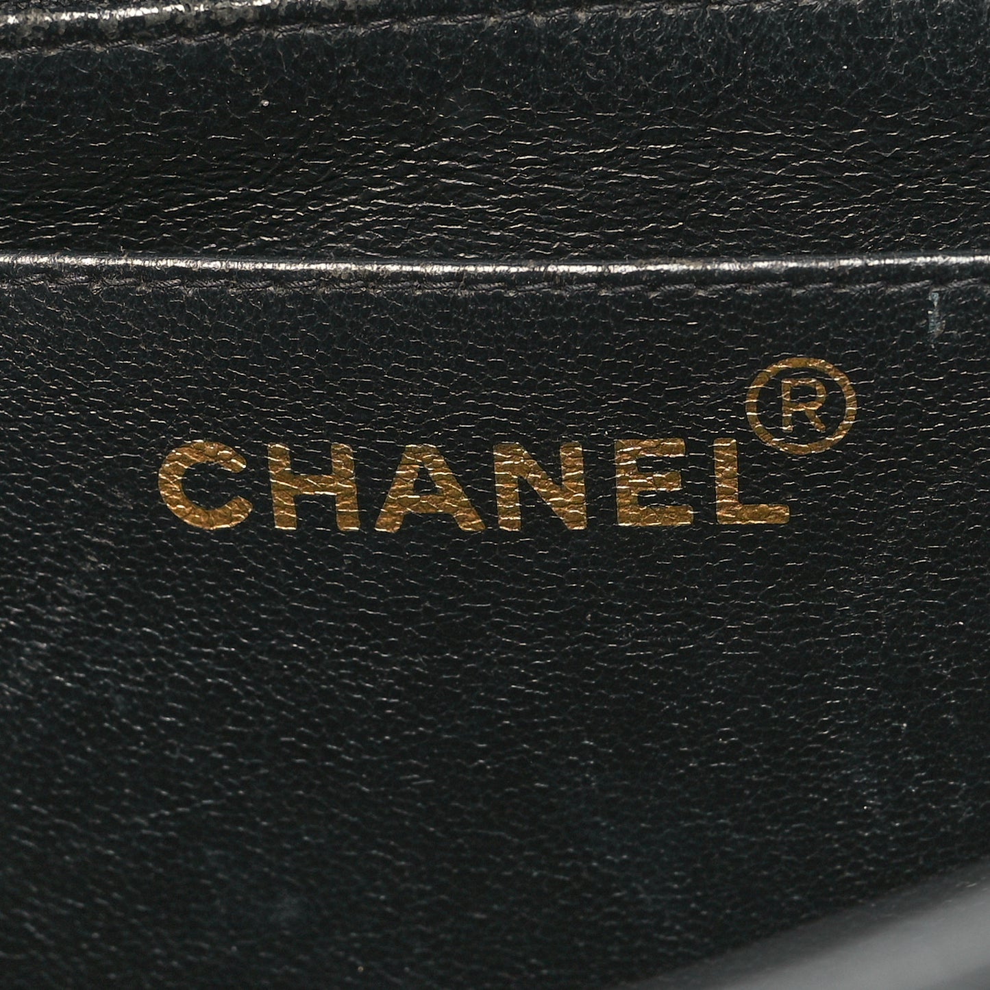 Caviar Quilted Flap Shoulder Bag Black