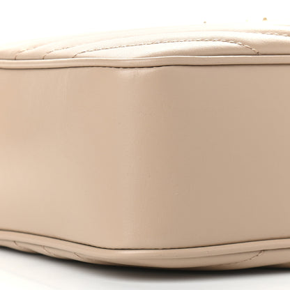 Saint Laurent Calfskin Matelasse Monogram Lou Camera Bag Dark Beige 8 of 9