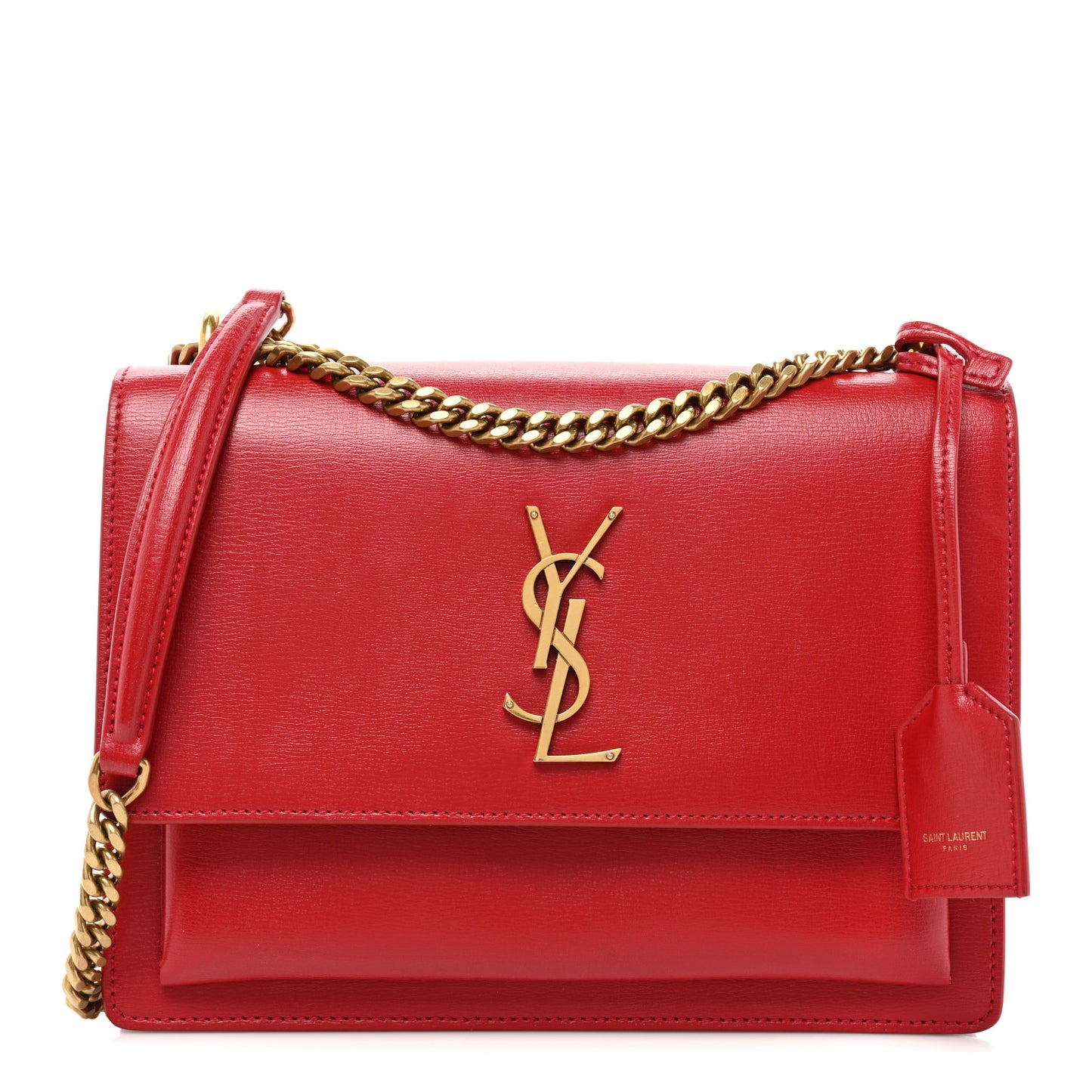 Calfskin Medium Monogram Sunset Rouge Eros