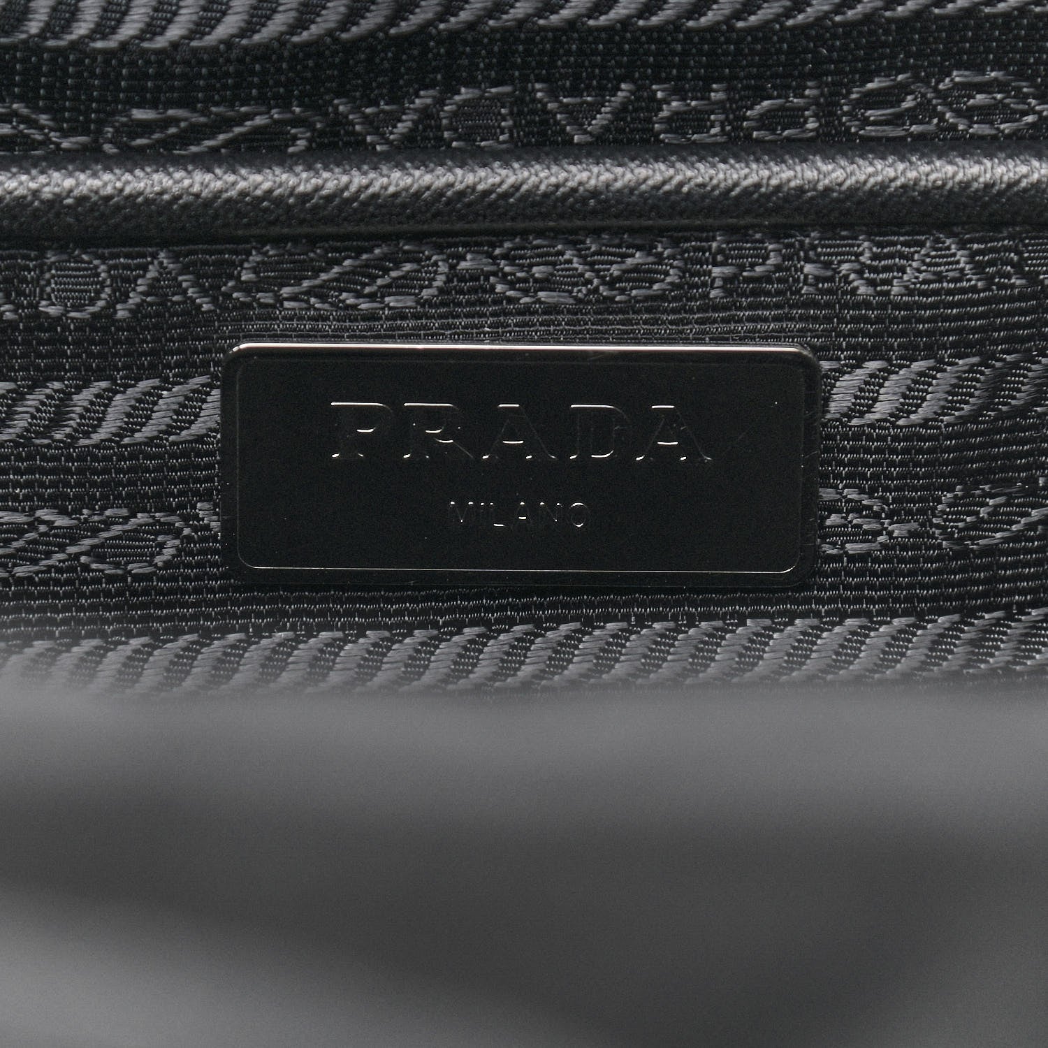 Prada Nylon Vela Medium Backpack Black 6 of 9