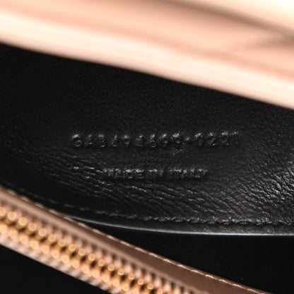 Saint Laurent Calfskin Y Quilted Monogram Small Loulou Chain Satchel Dark Beige 8 of 11