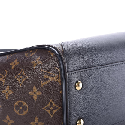 Louis Vuitton Calfskin Monogram Kimono Tote Black 11 of 14