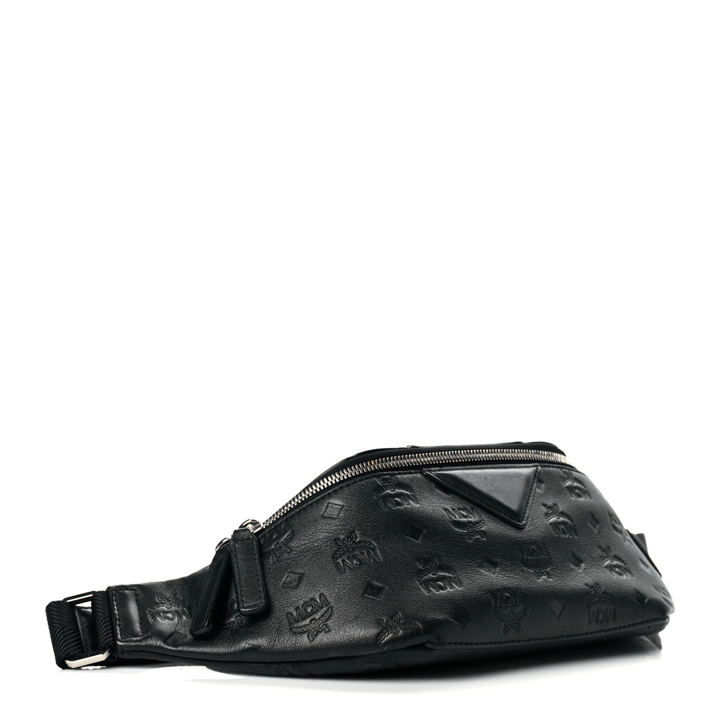 Calfskin Ottomar Monogram Fursten Belt Bag Black