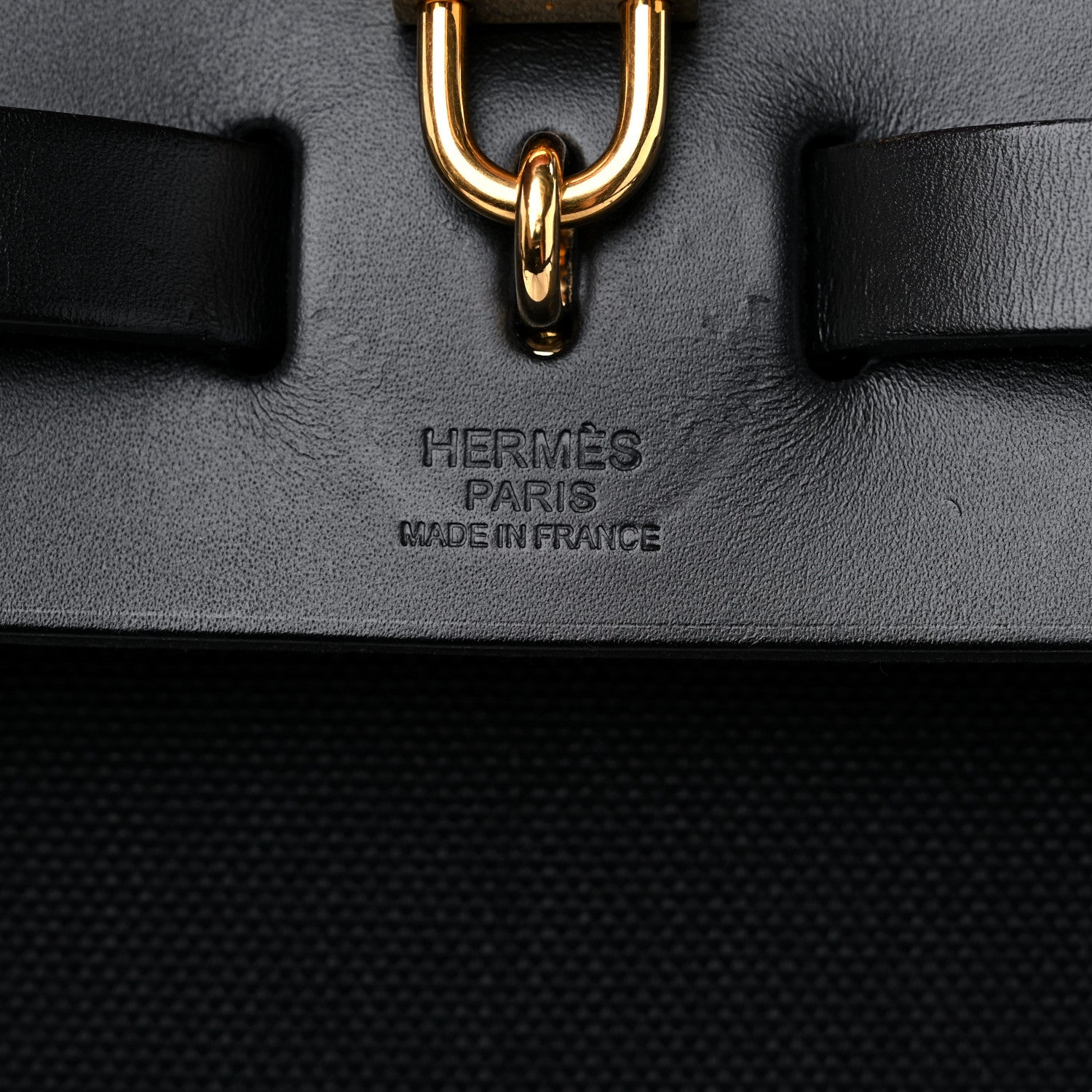 Hermes Toile Herbag Zip PM 31 Black 7 of 12