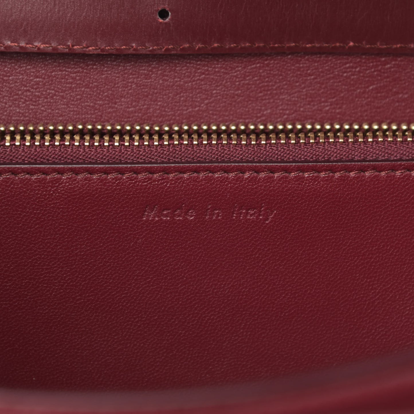 Box Calfskin Medium Classic Box Flap Bag Burgundy