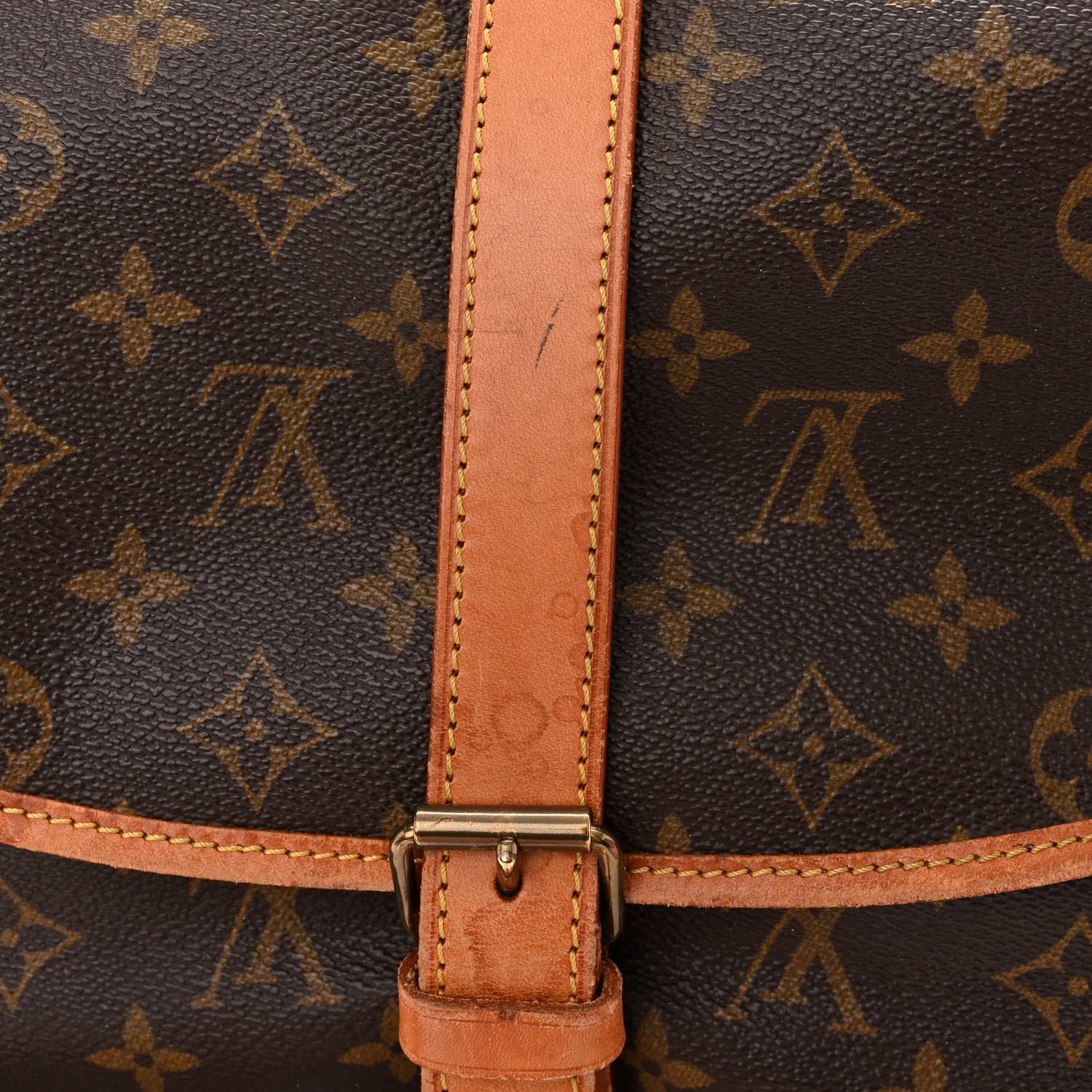 Louis Vuitton Monogram Saumur 35 17 of 20