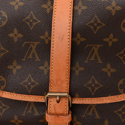 Louis Vuitton Monogram Saumur 35 17 of 20