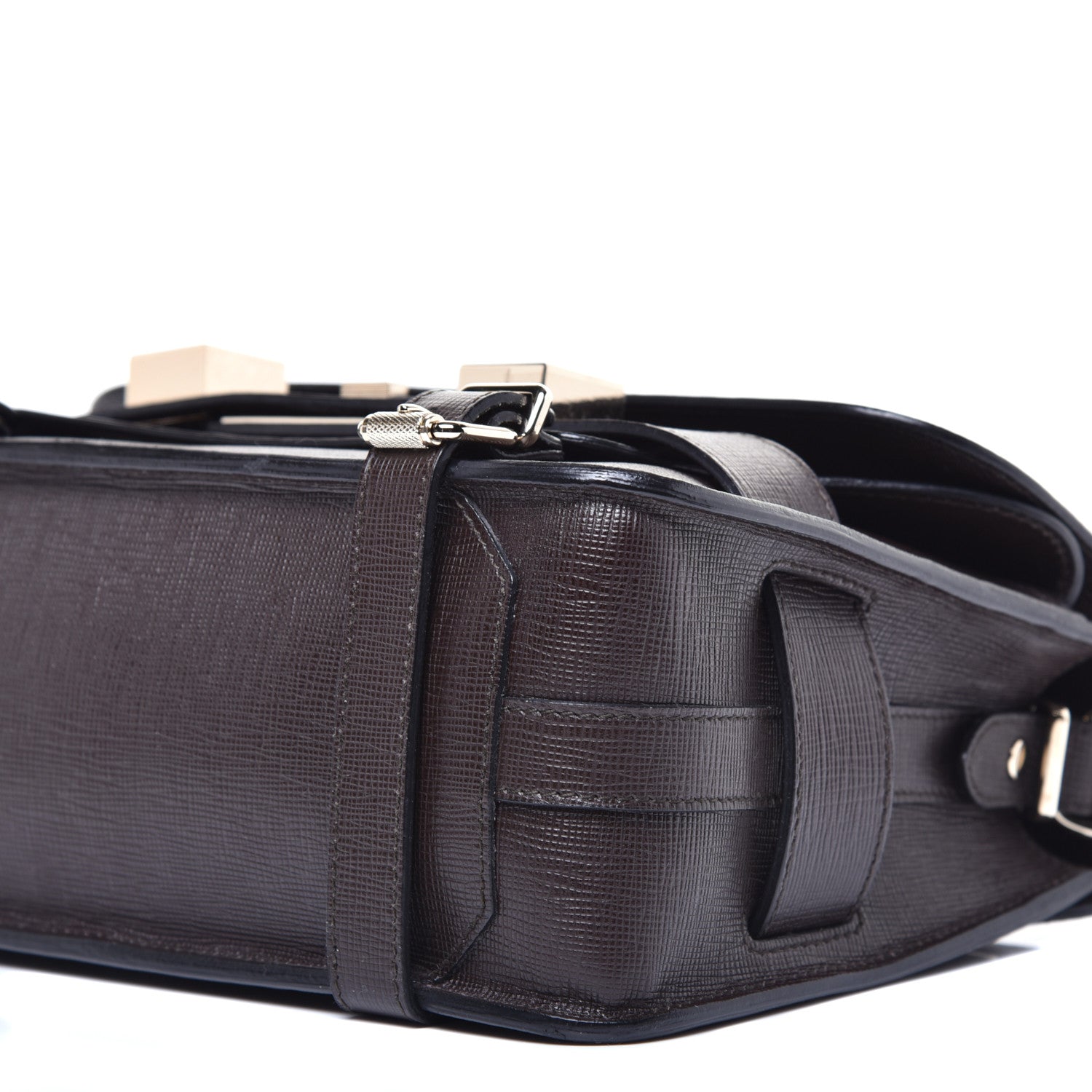Proenza Schouler Linosa Calfskin PS11 Classic Shoulder Bag Pepe 9 of 9