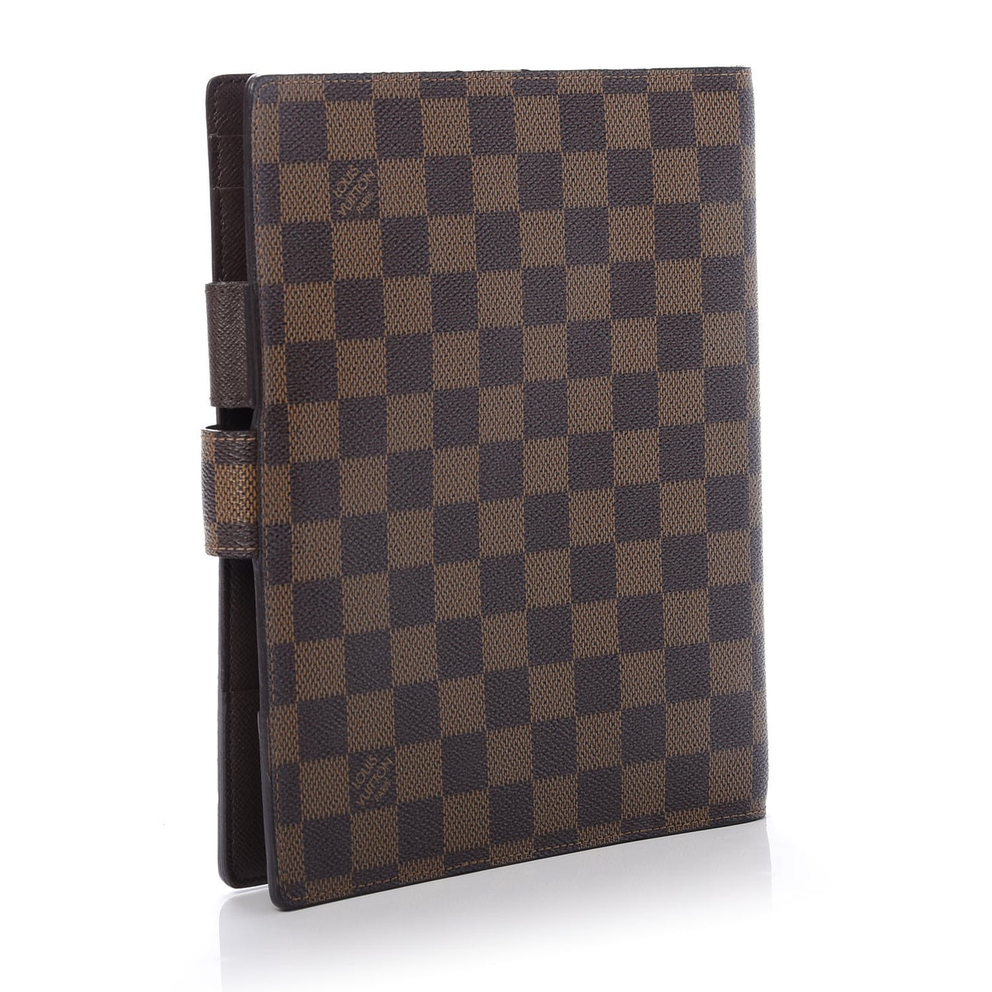 Damier Ebene Large Ring Agenda Cover