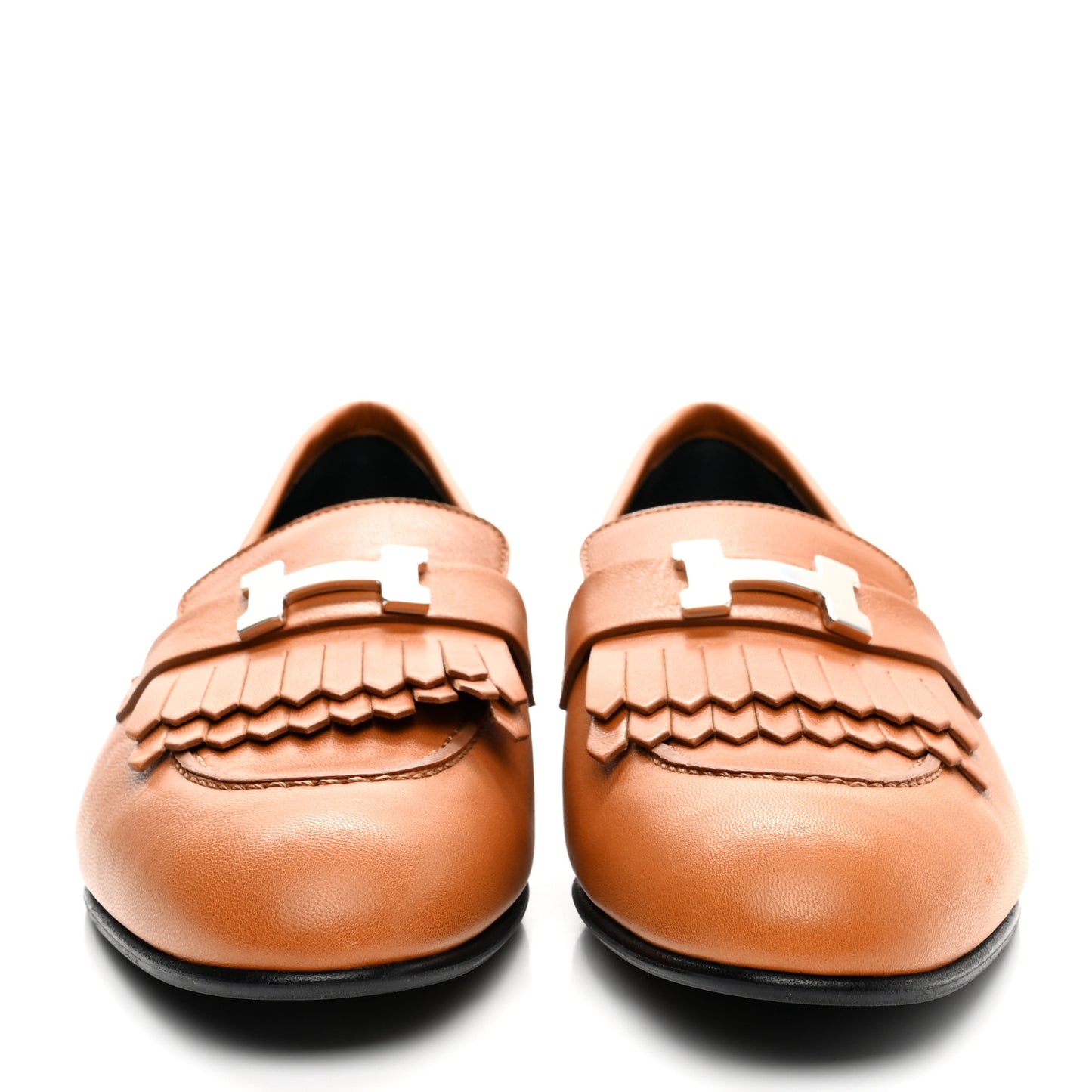 Goatskin Womens Royal Loafers 41 Naturel