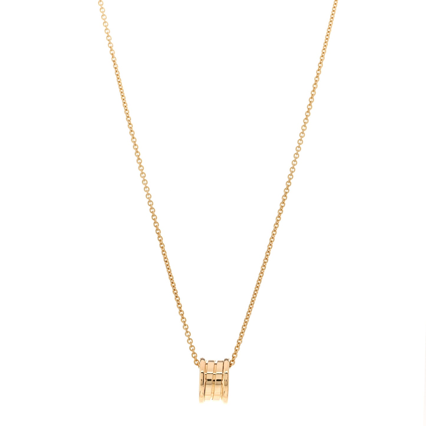 18K Yellow Gold B.Zero1 Pendant Necklace