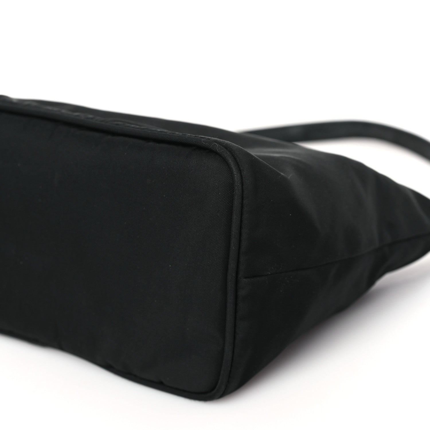 Prada Tessuto Nylon Pochette Bag Black 8 of 9