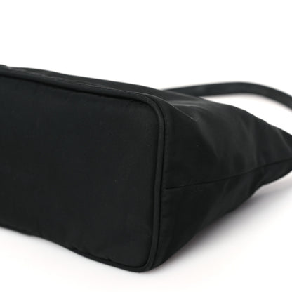 Prada Tessuto Nylon Pochette Bag Black 8 of 9