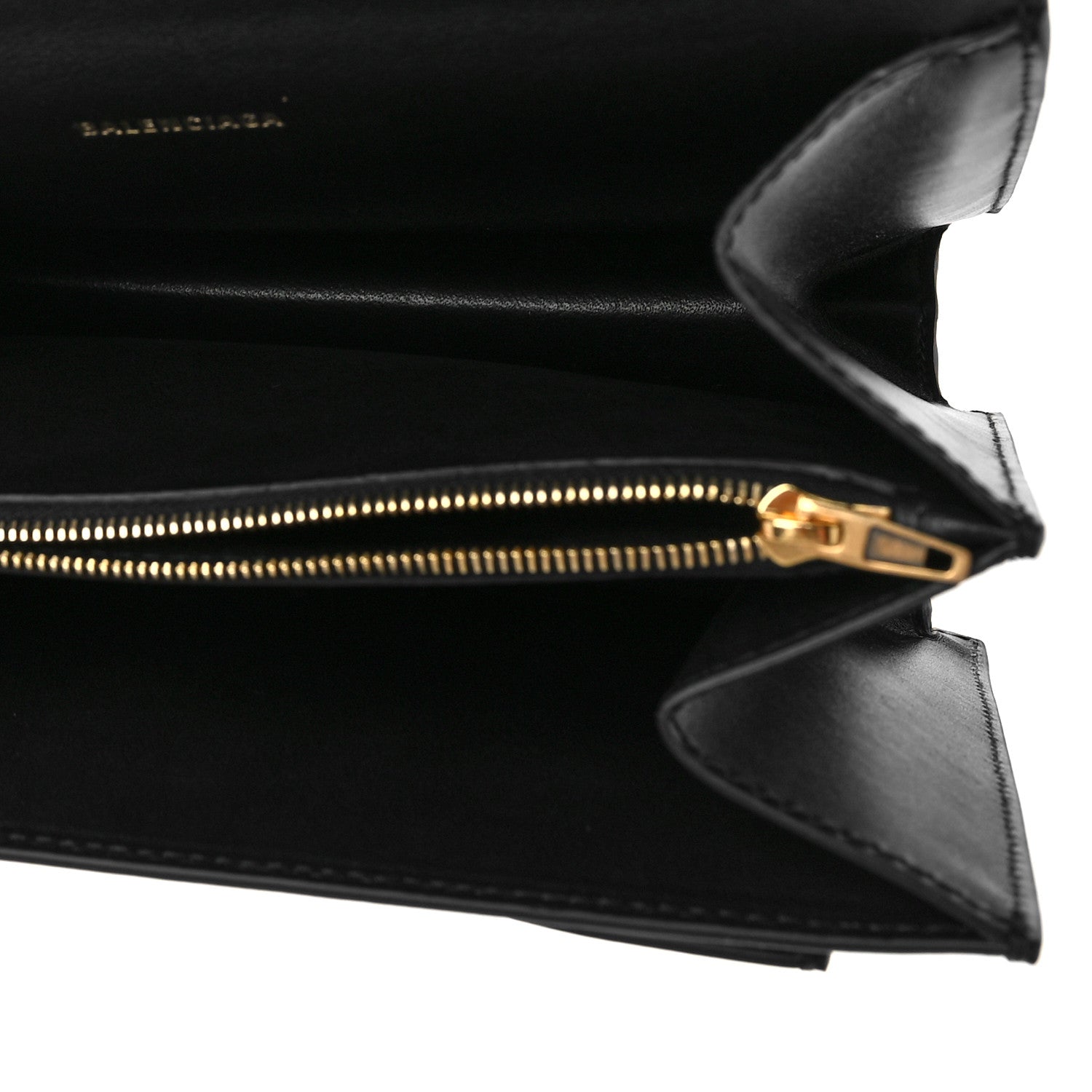Balenciaga Box Calfskin S Sharp Chain Shoulder Bag Black 5 of 9