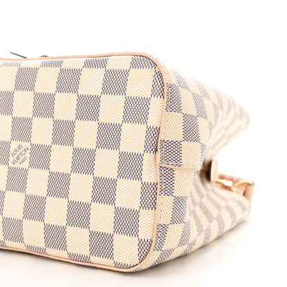 Louis Vuitton Damier Azur Braided Neonoe BB Pink 10 of 11