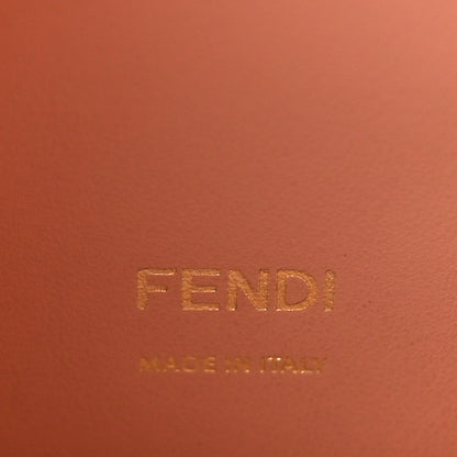 Fendi Vitello Grace Matte Small Kan U Shoulder Bag Wood 6 of 8
