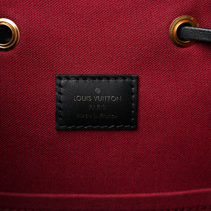 Louis Vuitton Monogram Montsouris PM Black 6 of 11
