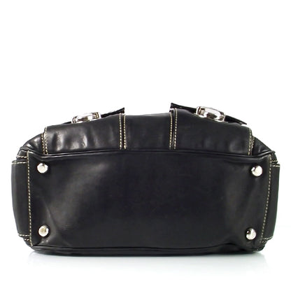 Marc Jacobs Leather Large Multipocket Hobo Black 5 of 8
