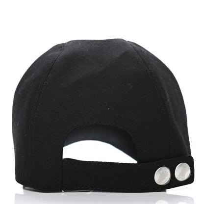 Hermes Cotton Miles H Circle Hat 59 Black 6 of 8