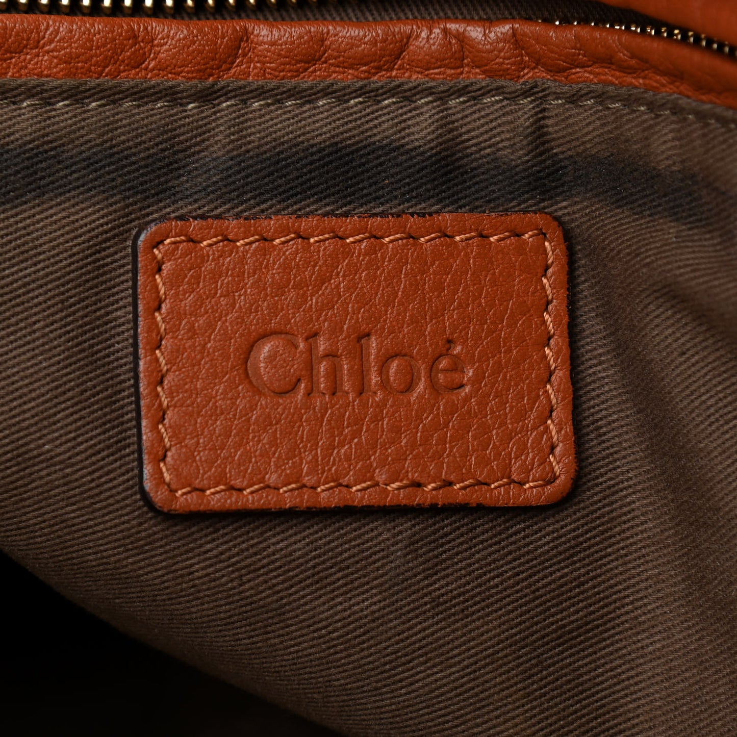Calfskin Large Marcie Satchel Tan
