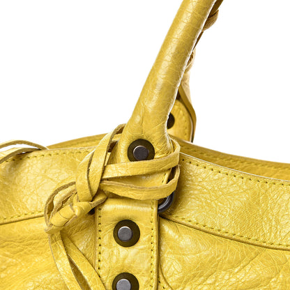 Balenciaga Agneau Classic Hardware Town Curry 14 of 15