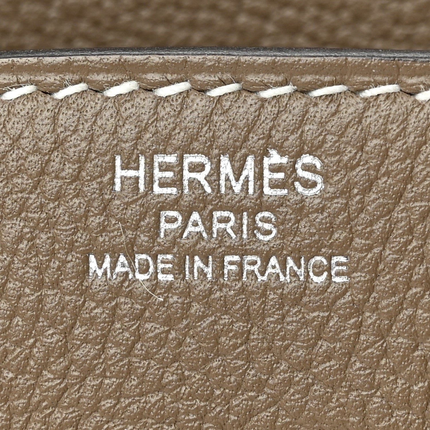 Hermes Taurillon Novillo Birkin 25 Etoupe 6 of 11