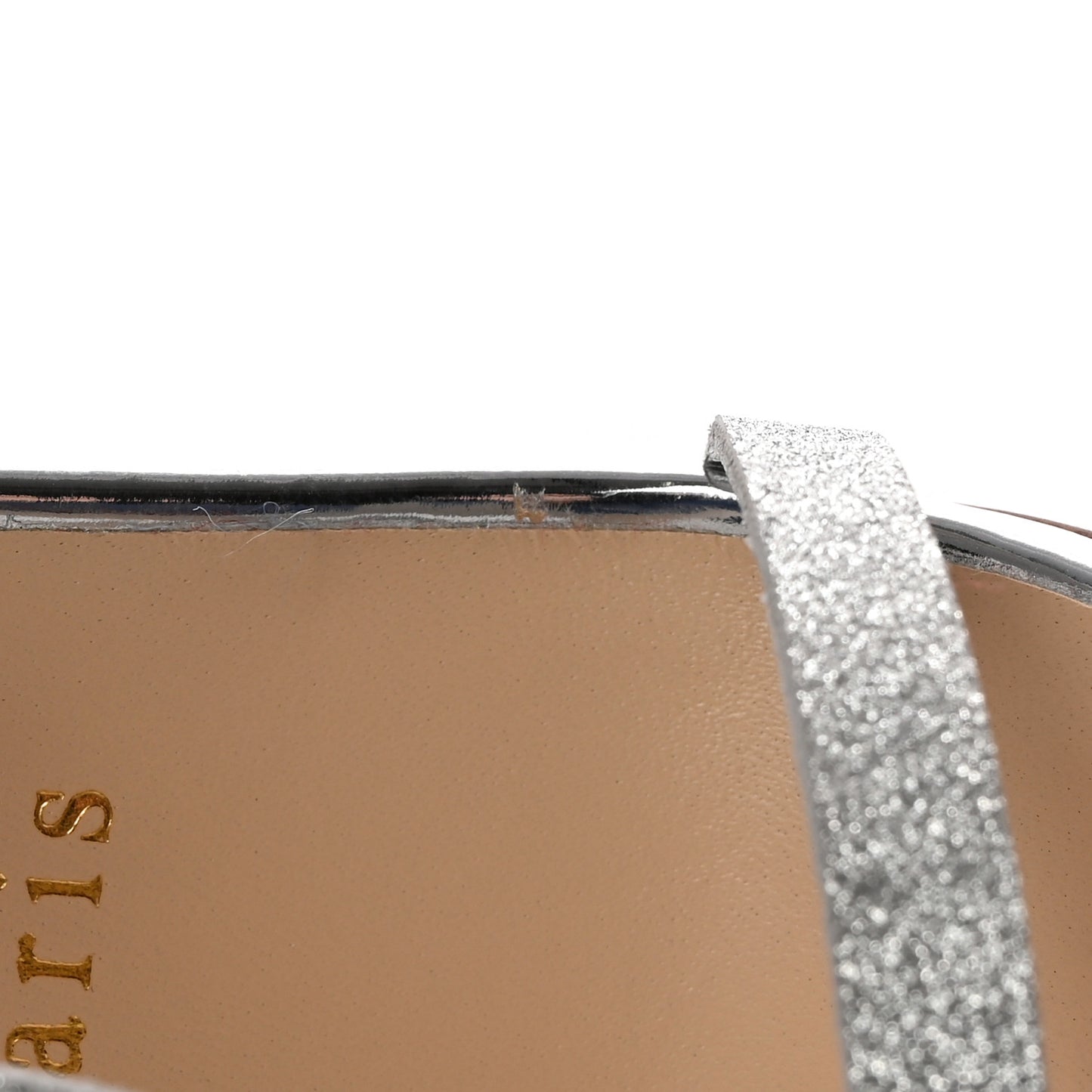 Glitter Renee 100 Sandals 38 Silver