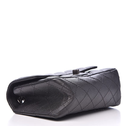 Chanel Sheepskin Quilted 2.55 Reissue Mini Flap Dark Grey 4 of 10