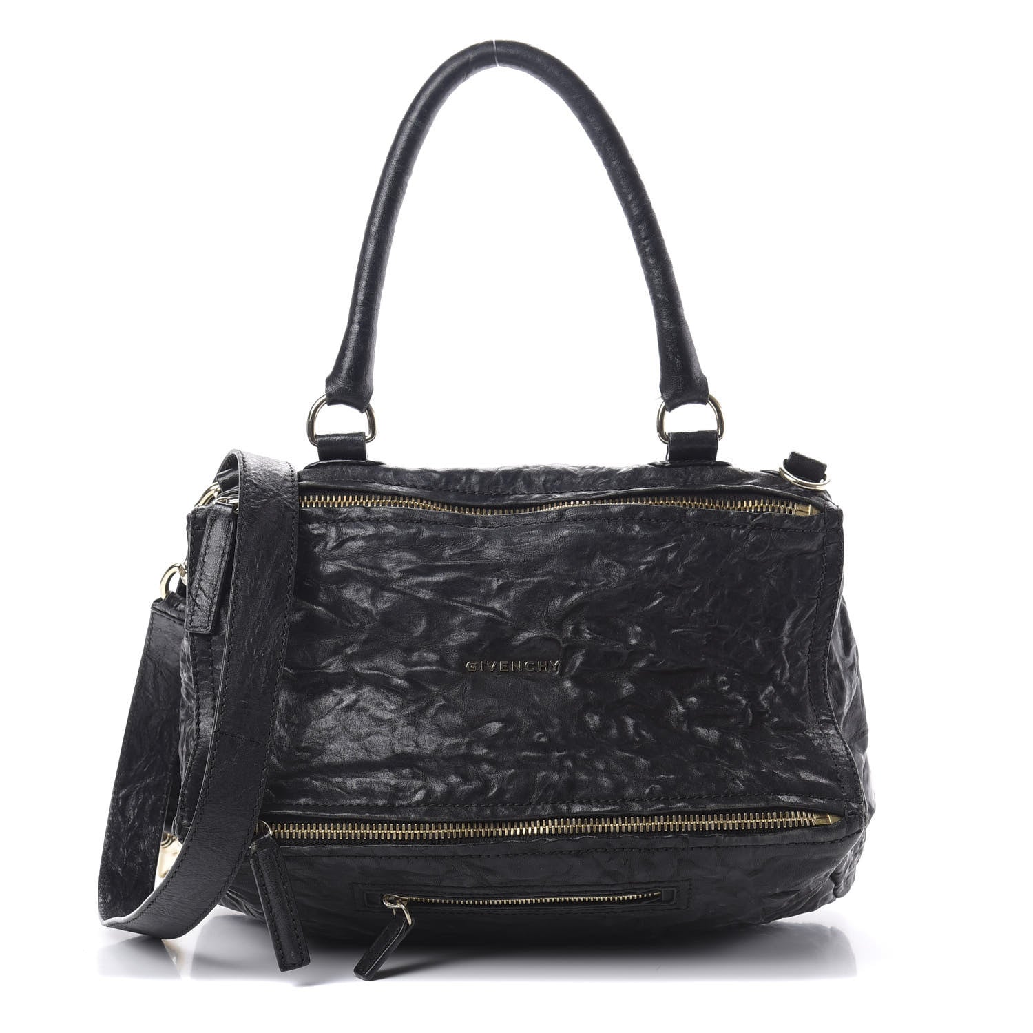 Givenchy Tumbled Sheepskin Medium Pandora Black 1 of 15