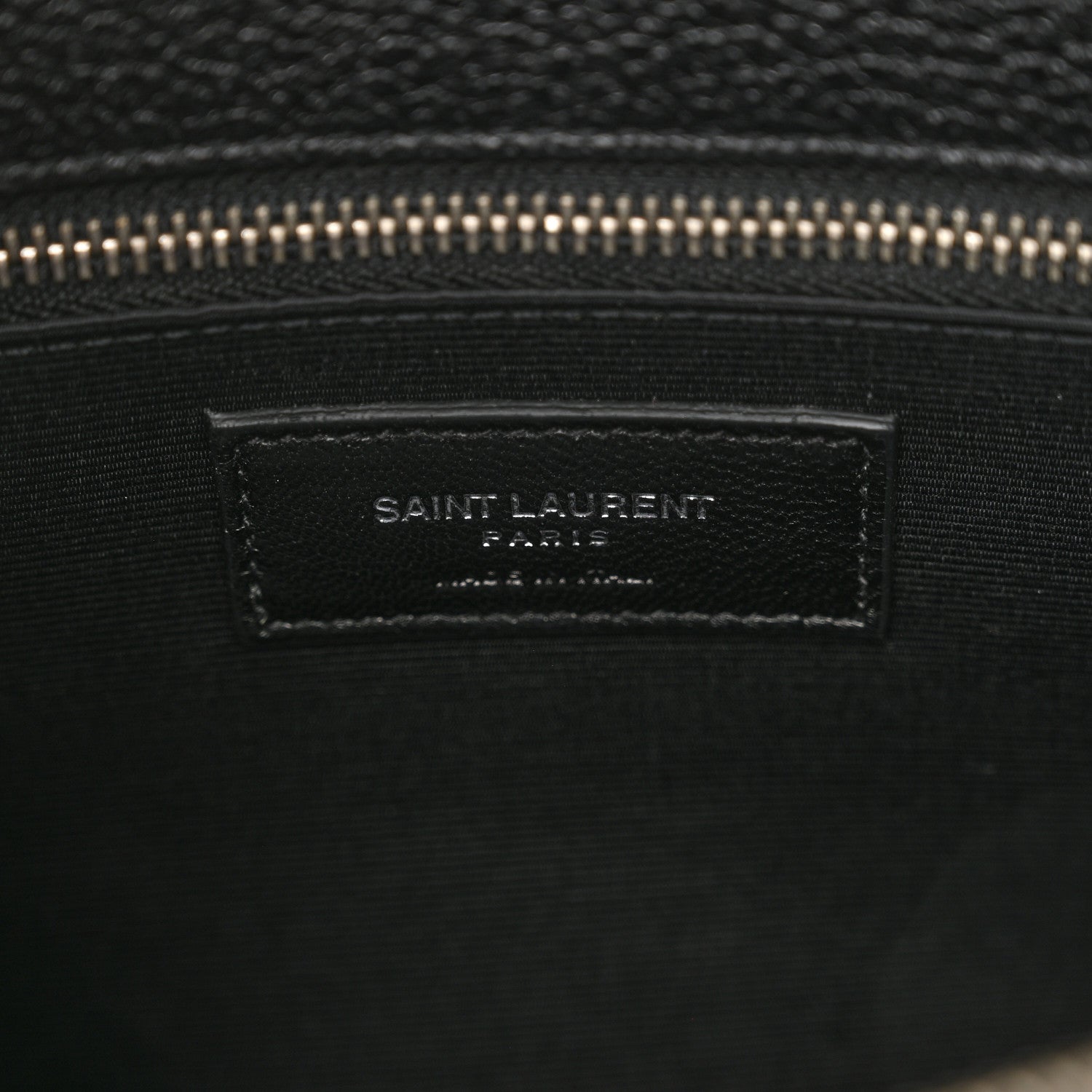 Saint Laurent Grained Calfskin Small Sac De Jour Black 7 of 12