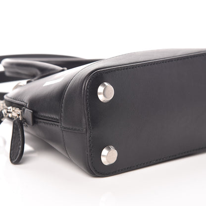 Balenciaga Calfskin I Love Techno XXS Ville Top Handle Bag Black Multicolor 5 of 8