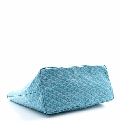 Goyard Goyardine Saint Louis GM Balise Beach Towel Set Turquoise 5 of 12