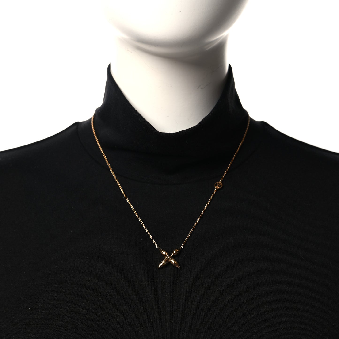 Metal Louisette Necklace Gold