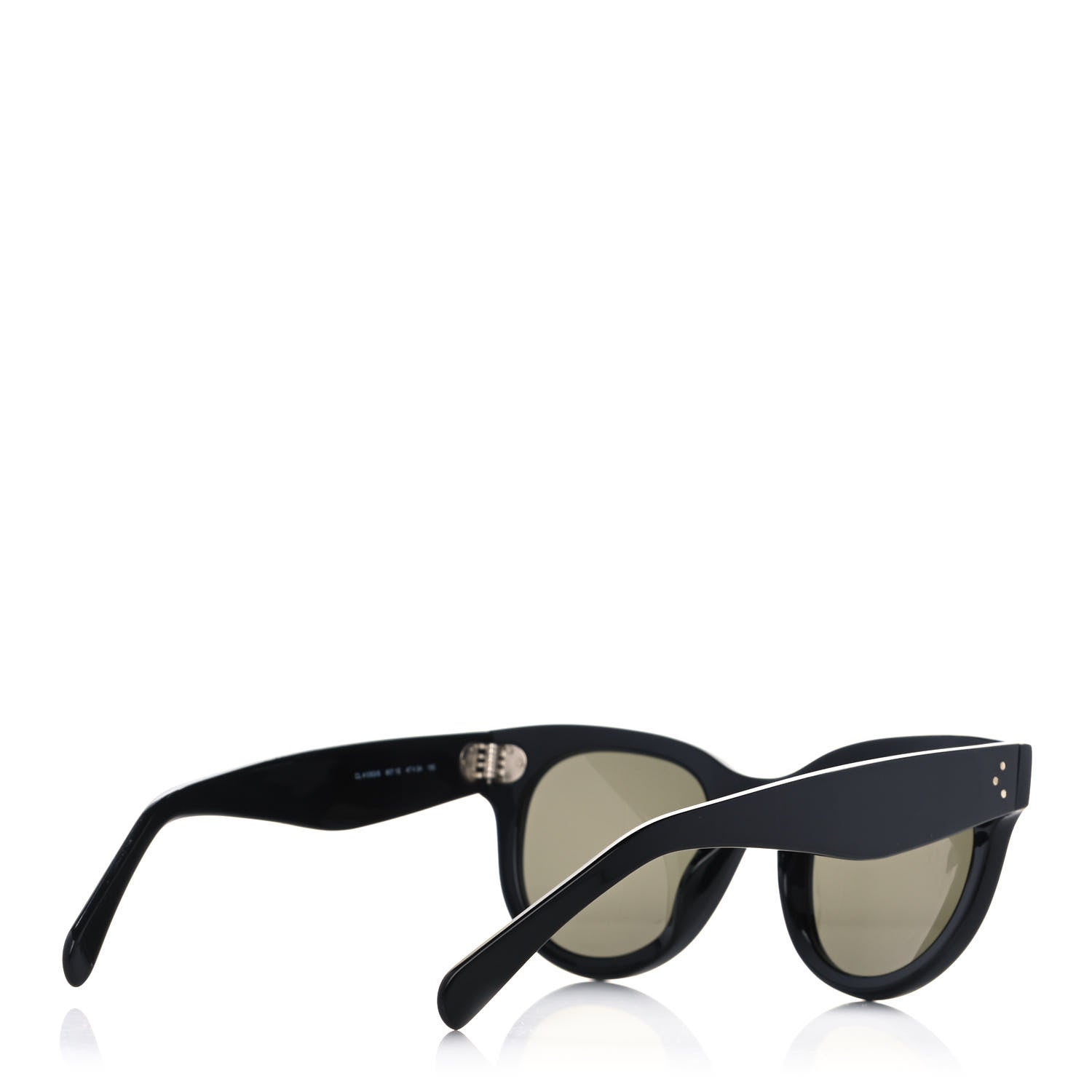 Celine Acetate New Audrey Sunglasses CL 41053/S Black 4 of 8