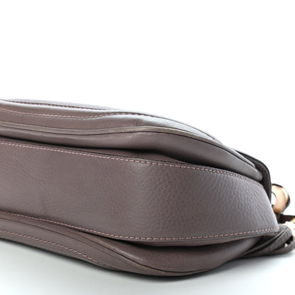 Gucci Calfskin Medium New Bamboo Top Handle Bag Mauve 9 of 9