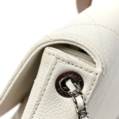 Chanel Calfskin Stitched Messenger Flap White 11 of 13